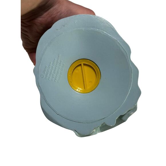 Vintage 90’s Disney Cinderella 9” Hard Plastic Bank With Stopper - Picture 5 of 9